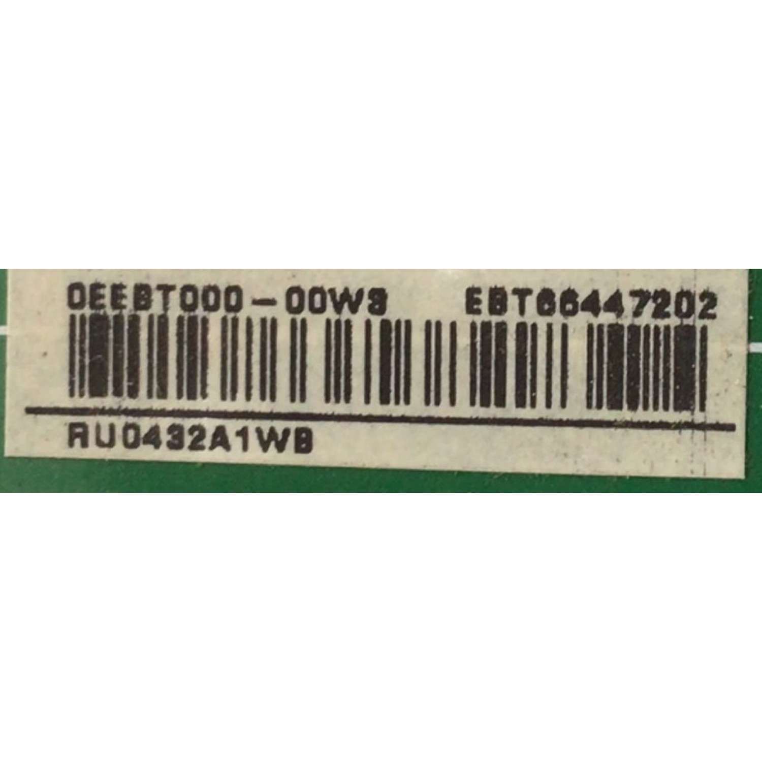 MAIN PARA SMART TV LG 4K / NUMERO DE PARTE EBT66447202 / EAX69083603 / 66447202 / OEEBT000-00WS / RU0432A1WB / PANEL NC650DQG- AAGX5 / MODELO 65UN6950ZUA.BUSWLKR - Imagen 3